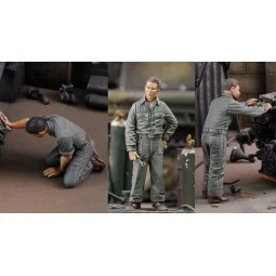 Mechanics-3 fig., 1/35 - Royal Model RM590