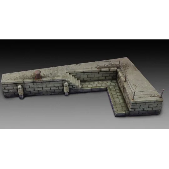 Wharf section, 1/35 - Royal Model RM594