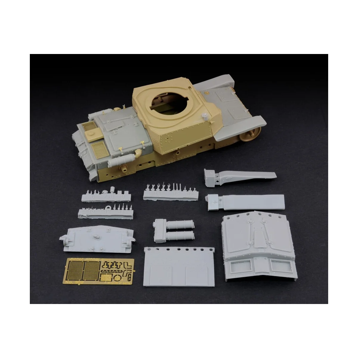 Conversion kit M13/40 final production, 1/35 - Royal Model RM609