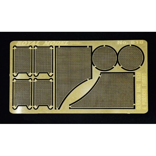 Engine grill screen Tiger II - Royal Model RM610