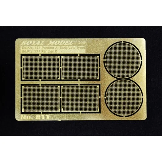 Engine grill screen Panther A/D - Royal Model RM611