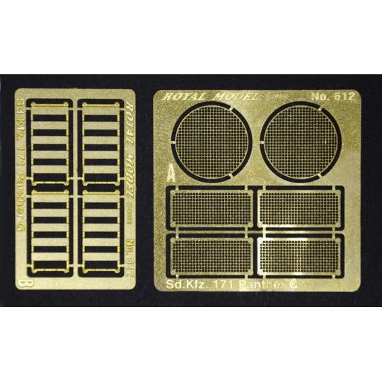 Engine grill screen Pantehr G, 1/35 - Royal Model RM612