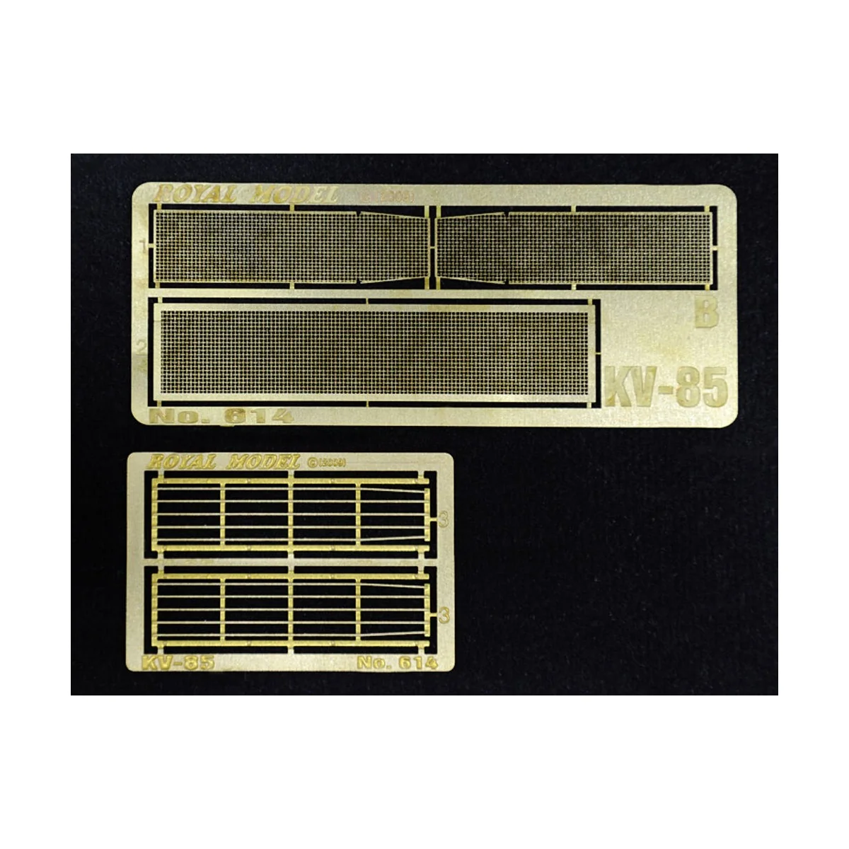 Engine grill screen KV 85, 1/35 - Royal Model RM614