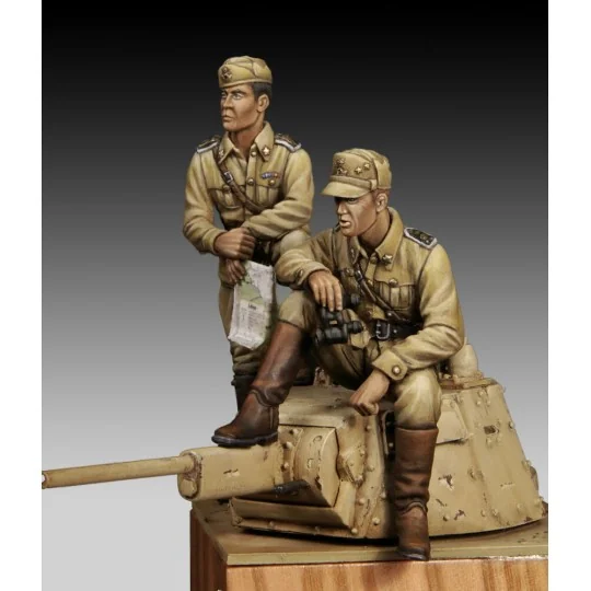 Tenente e Maresciallo dei cavalieri di Lodi, 1/35 - Royal Model RM619