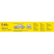 STARTER KIT Renault 4 CV, 1/24 - Heller 56762 STARTER KIT Renault 4 CV, 1/24 - Heller 56762