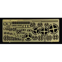 Assorted handwheels (all scale) - Royal Model RM633