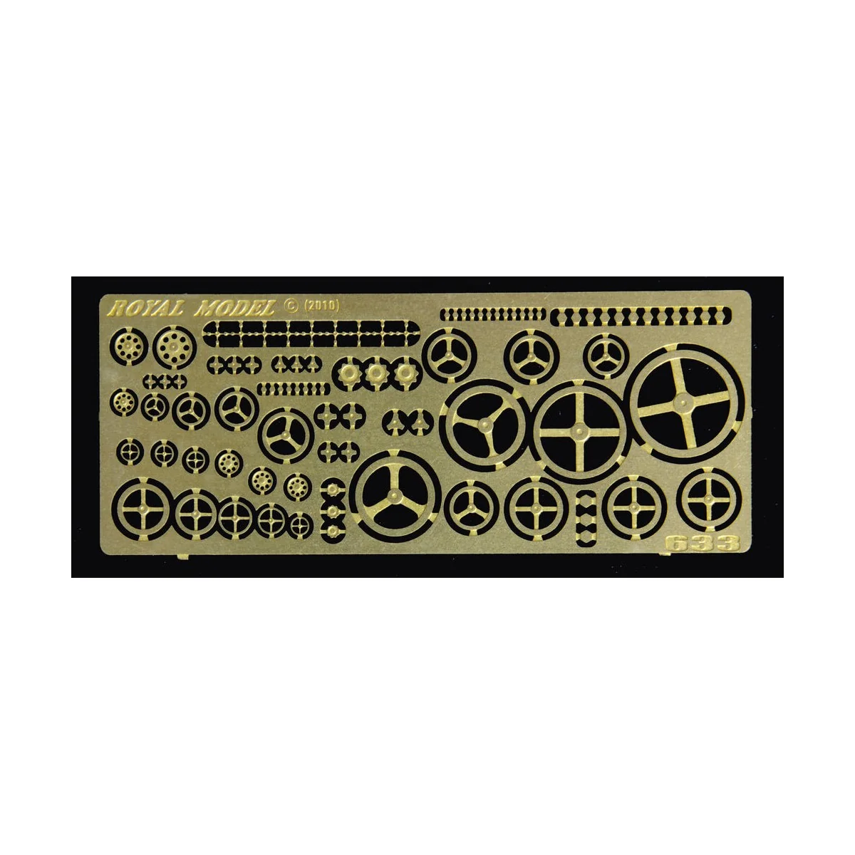 Assorted handwheels (all scale) - Royal Model RM633