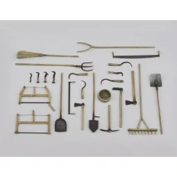 Assorted farm tools, 1/35 - Royal Model RM637