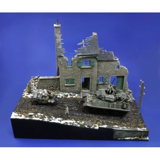 House ruin (Ardenne), 1/35 - Royal Model RM654