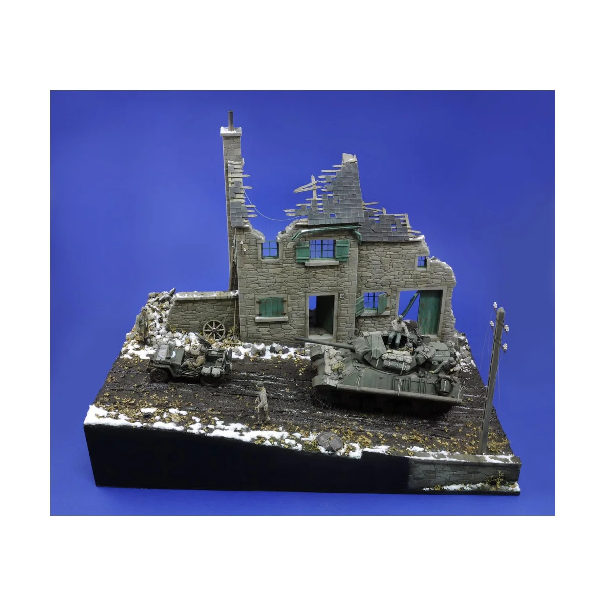 House ruin (Ardenne), 1/35 - Royal Model RM654