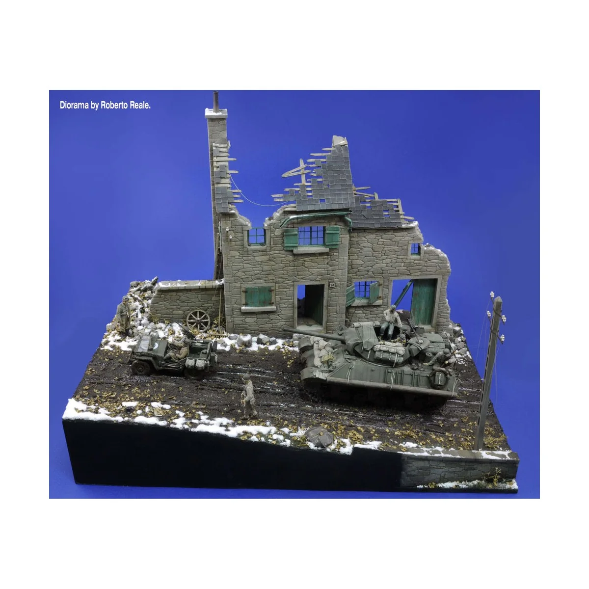 House ruin (Ardenne), 1/35 - Royal Model RM654
