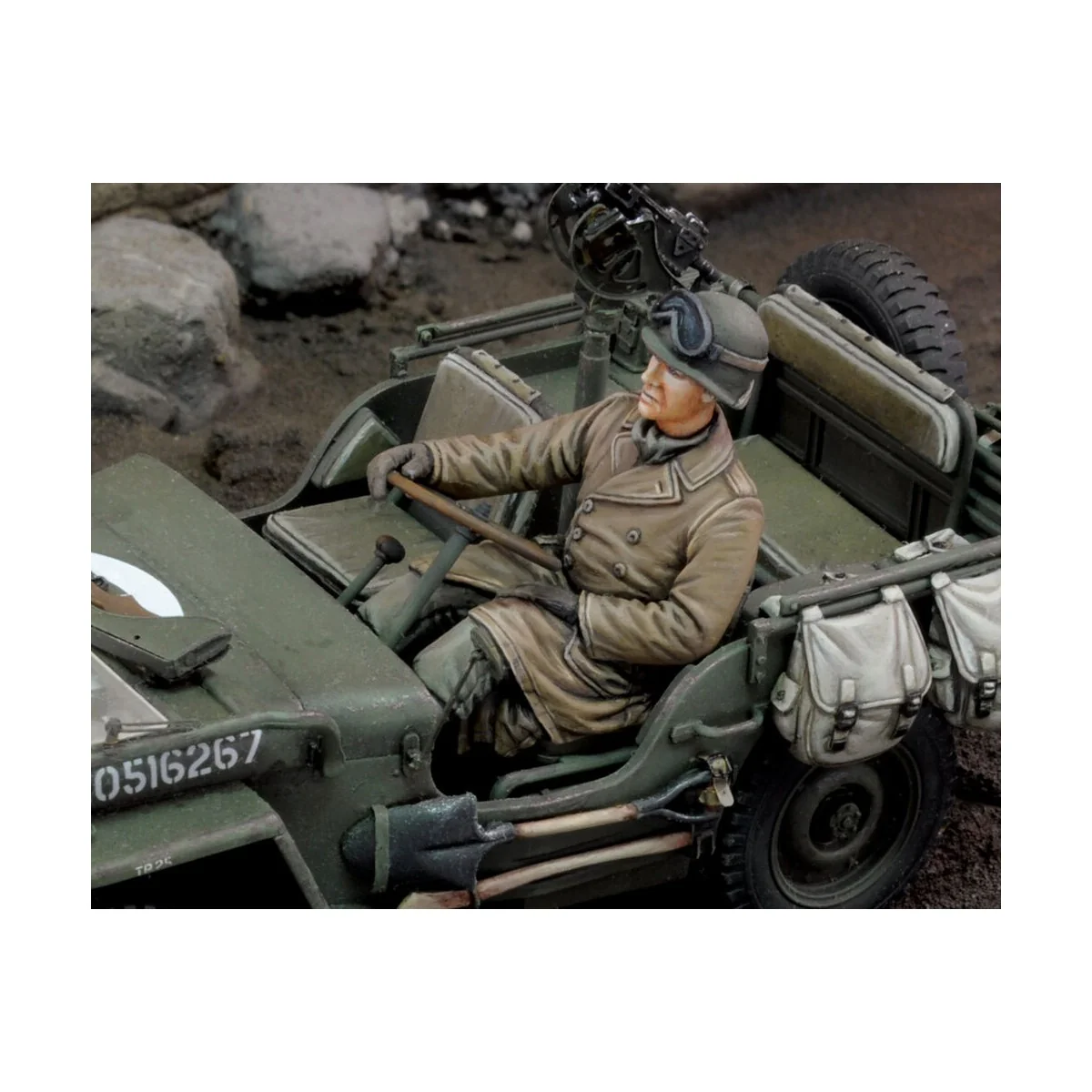 U.S. Jeep driver-WWII - Royal Model RM660