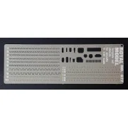Templates set stencils (Airplanes - Royal Model RM672