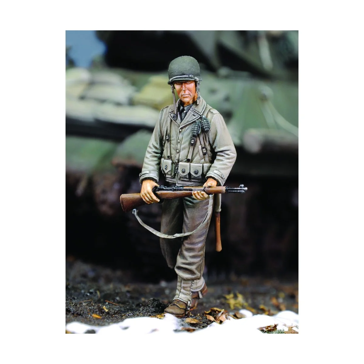 U.S. Infantry rifleman-WWII, 1/35 - Royal Model RM674