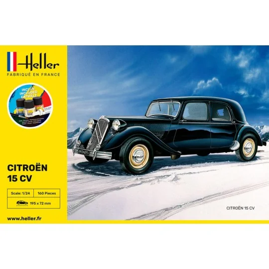 STARTER KIT Citroen 15 CV - Heller 56763
