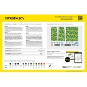 STARTER KIT Citroen 2 CV - Heller 56765