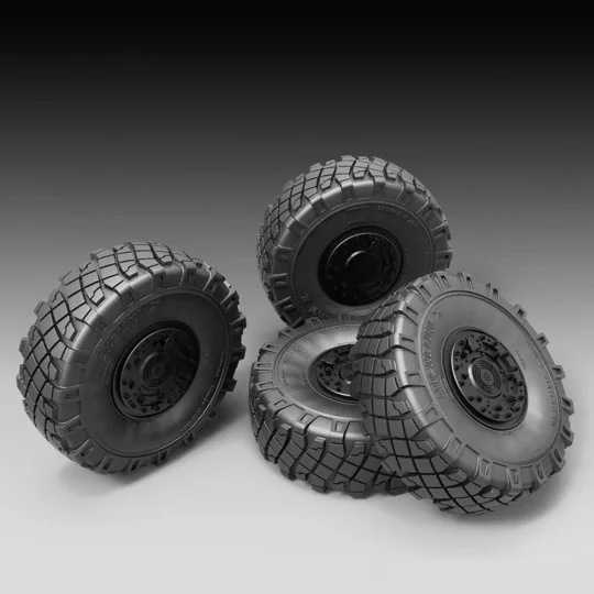 LMV LINCE sagged wheels - Royal Model RM768