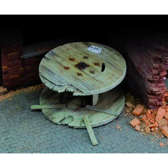 Damaged cable reel 'diameter 60mm', 1/35 - Royal Model RM774