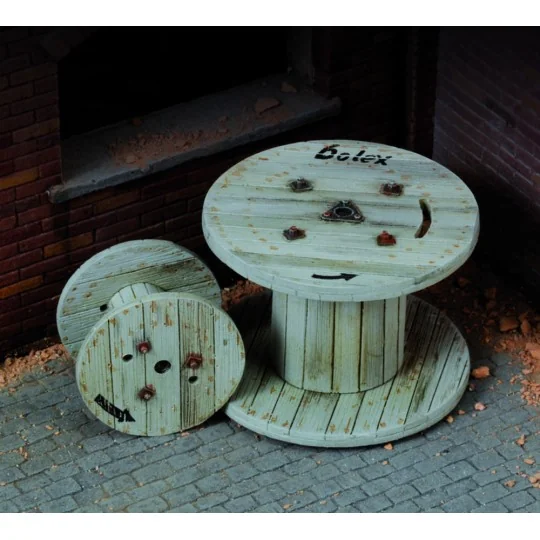 Cable reels 'diameter 41/25mm', 1/35 - Royal Model RM776