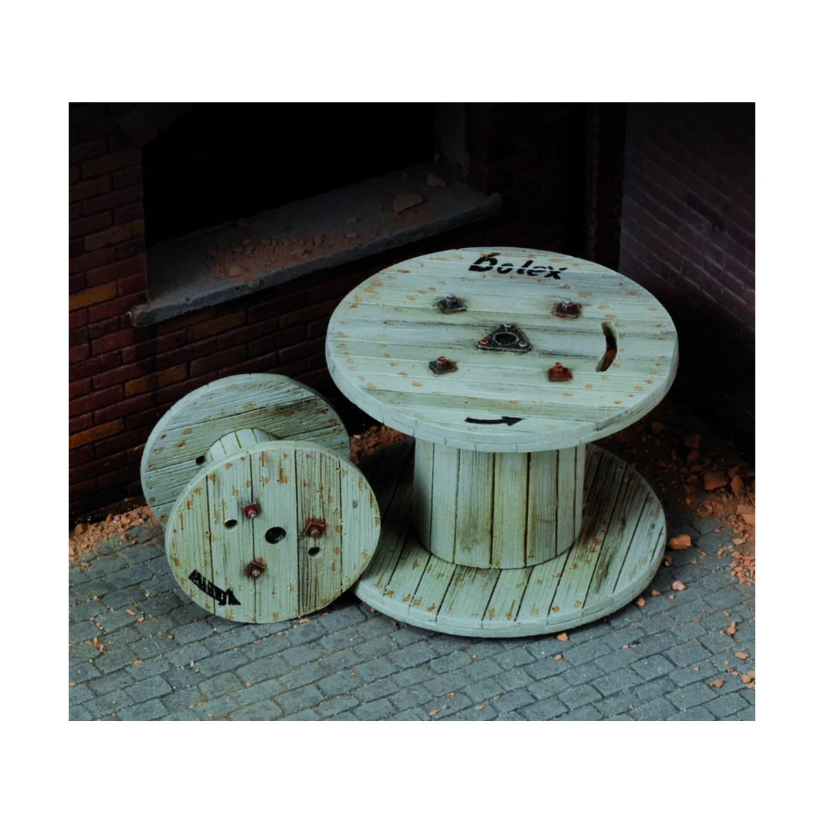 Cable reels 'diameter 41/25mm', 1/35 - Royal Model RM776