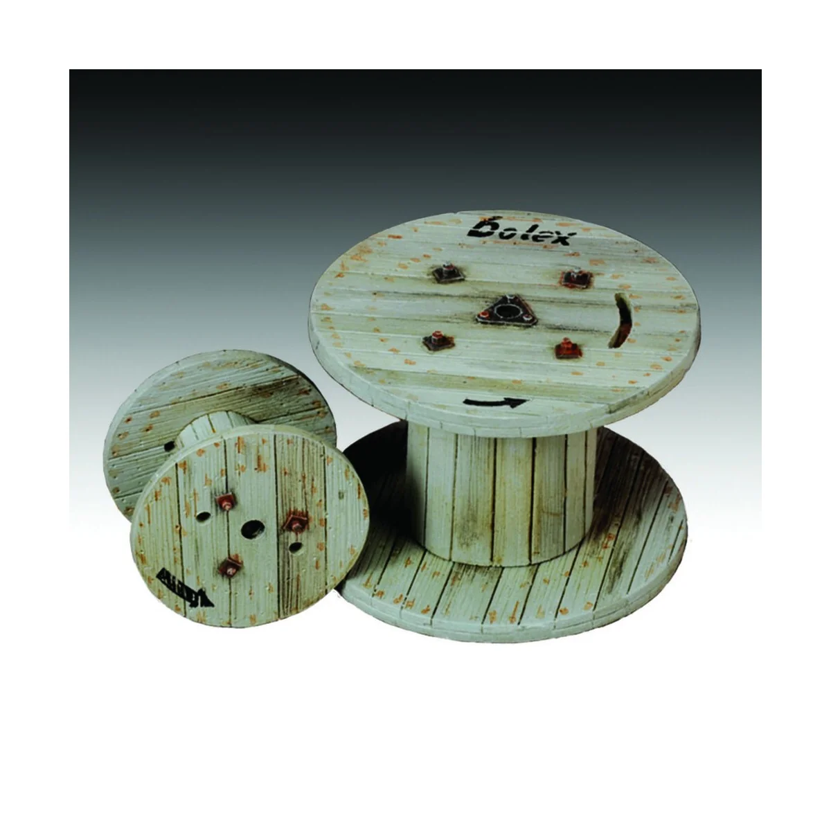 Cable reels 'diameter 41/25mm', 1/35 - Royal Model RM776