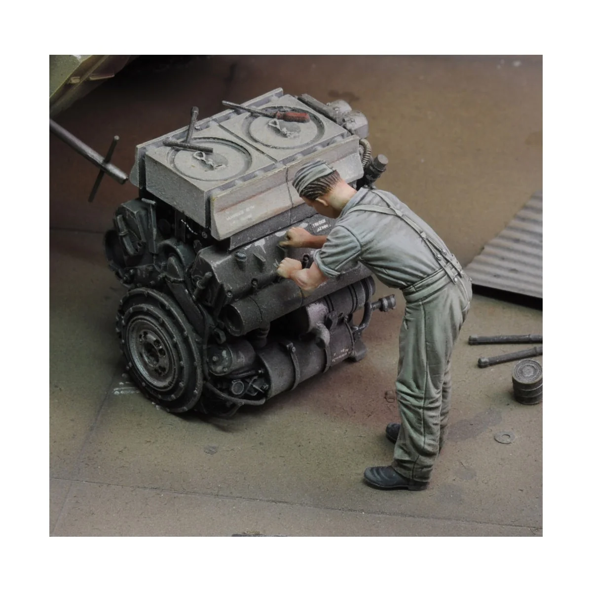 German infantry at work, 1/35 - Royal Model RM777