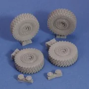 U.S. 4x4 MRAP sagged wheels - Royal Model RM785