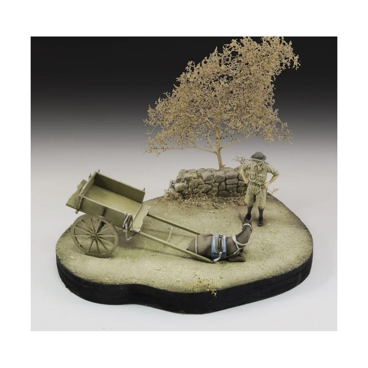 Tommy & lazy donkey, 1/35 - Royal Model RM790