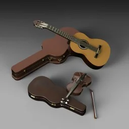 Guitar and violin, 1/35 - Royal Model RM806
