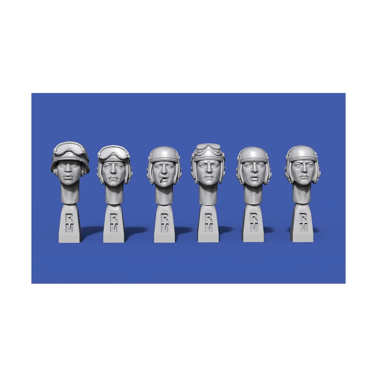 U.S. tanker heads WWII - Royal Model RM808