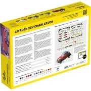 STARTER KIT Citroen 2CV Charleston, 1/24 - Heller 56766 STARTER KIT Citroen 2CV Charleston, 1/24 - Heller 56766