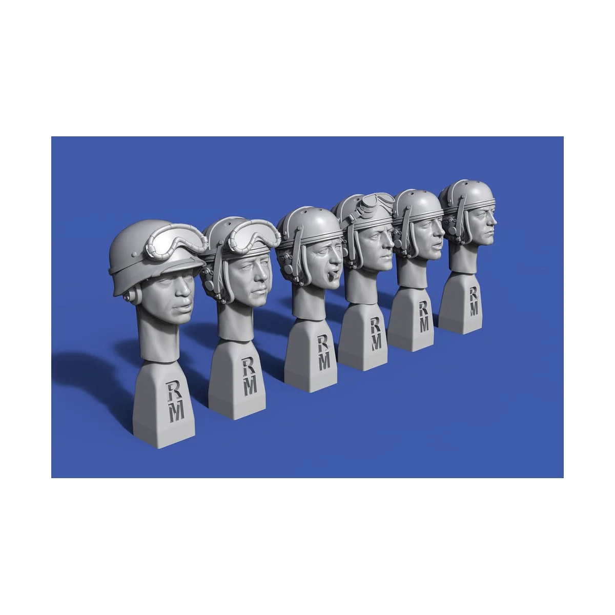 U.S. tanker heads WWII - Royal Model RM808