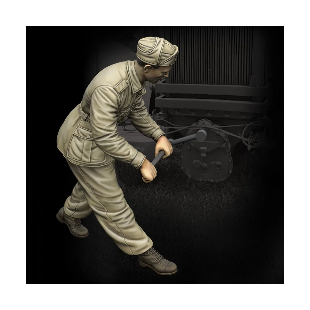 Italian infantry ‘cranking up’ - Royal Model RM811