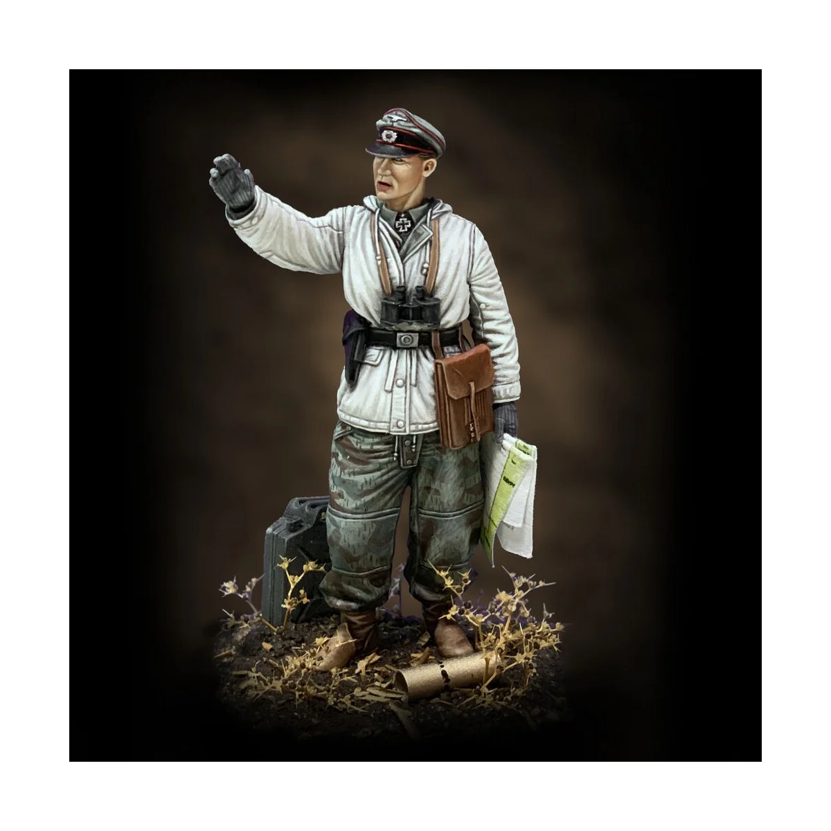 German tanker in winter dress - WWII, 1/48 - Royal Model RM824