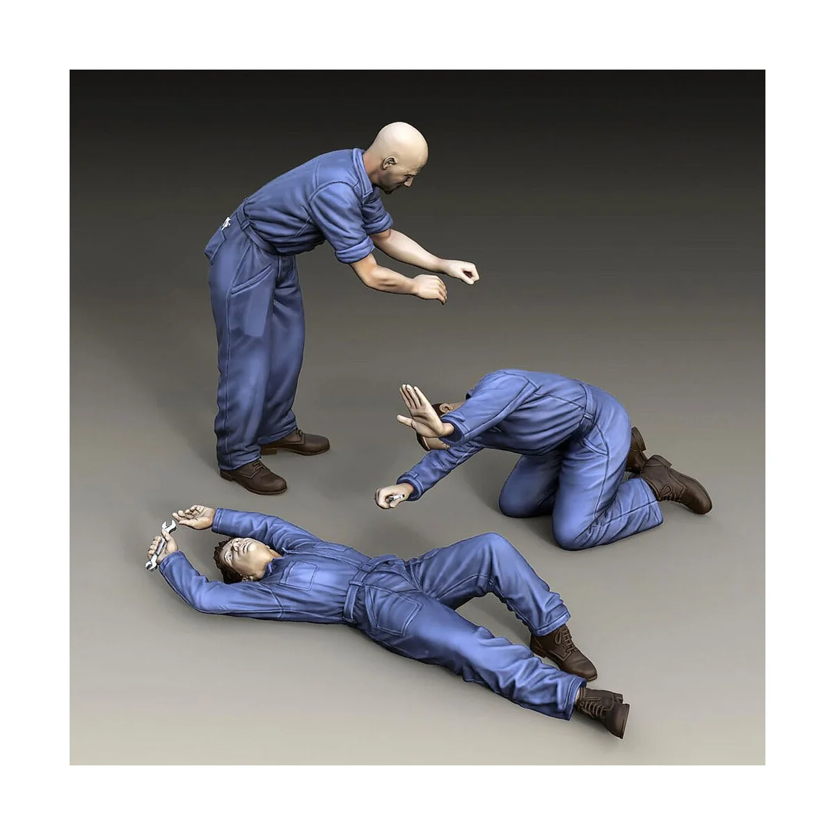 Mechanics - 3 figures - Royal Model RM832