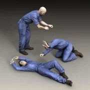 Mechanics - 3 figures, 1/48 - Royal Model RM832