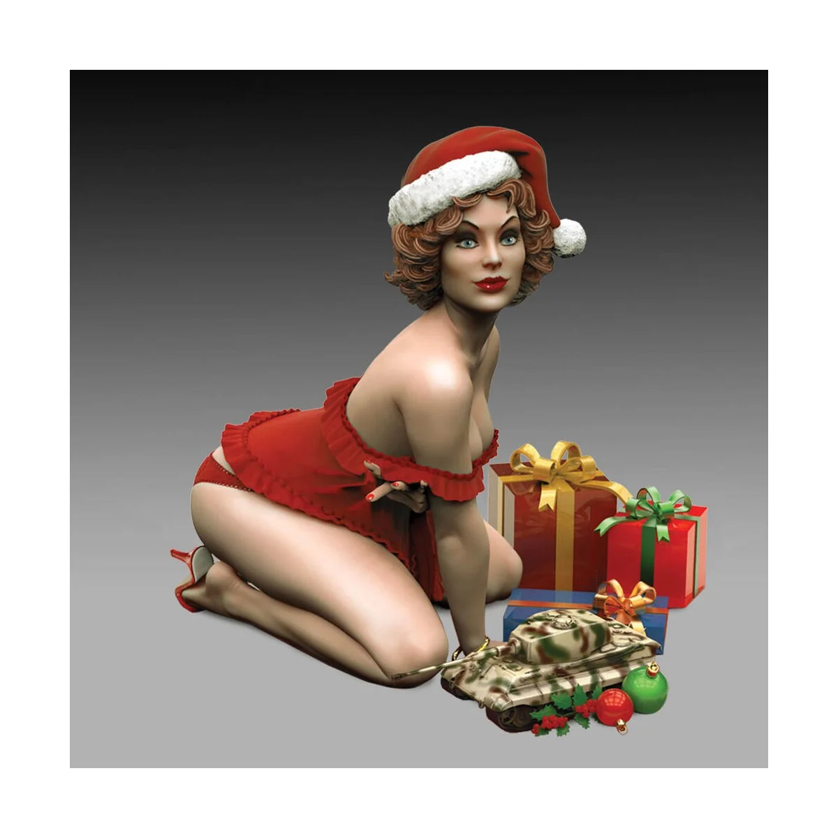 Pin-Up Christmas (75mm) - Royal Model RM846