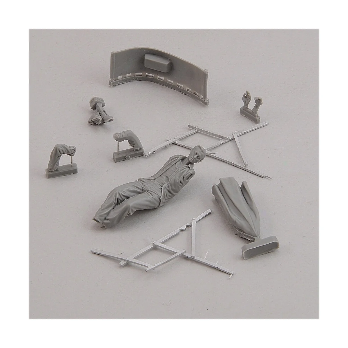 German soldier who sleeps-WWII, 1/35 - Royal Model RM852