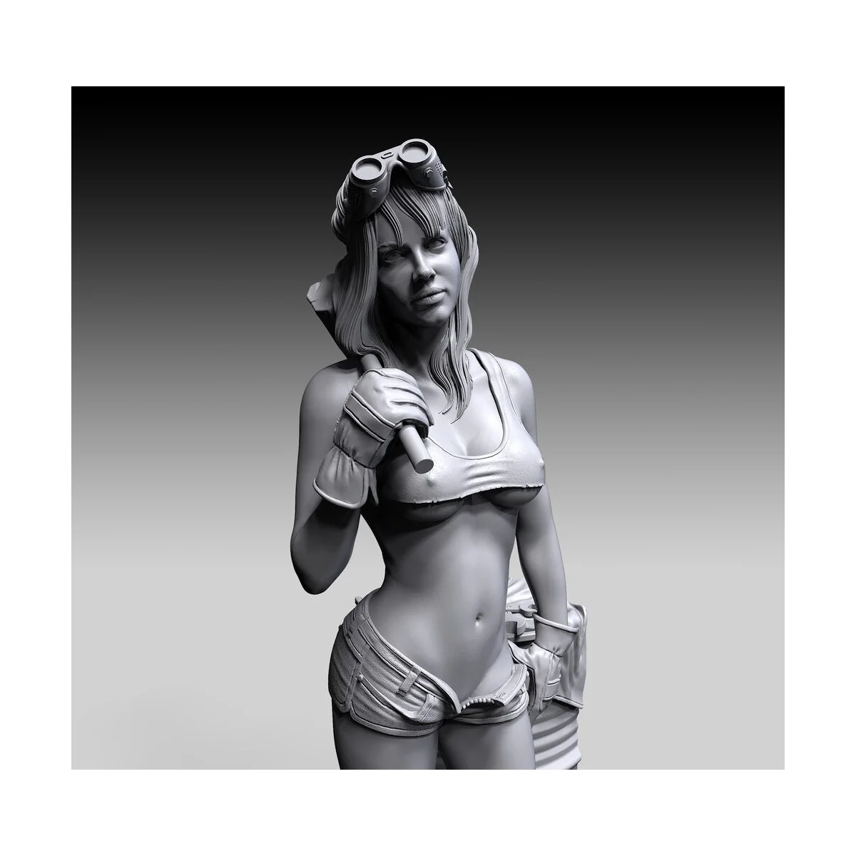 Garage girl, 1/35 - Royal Model RM856