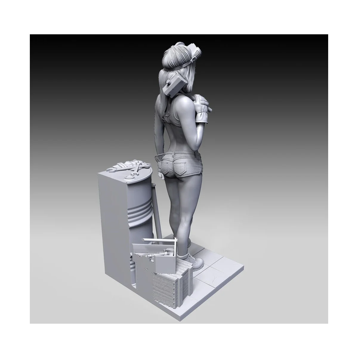 Garage girl, 1/35 - Royal Model RM856