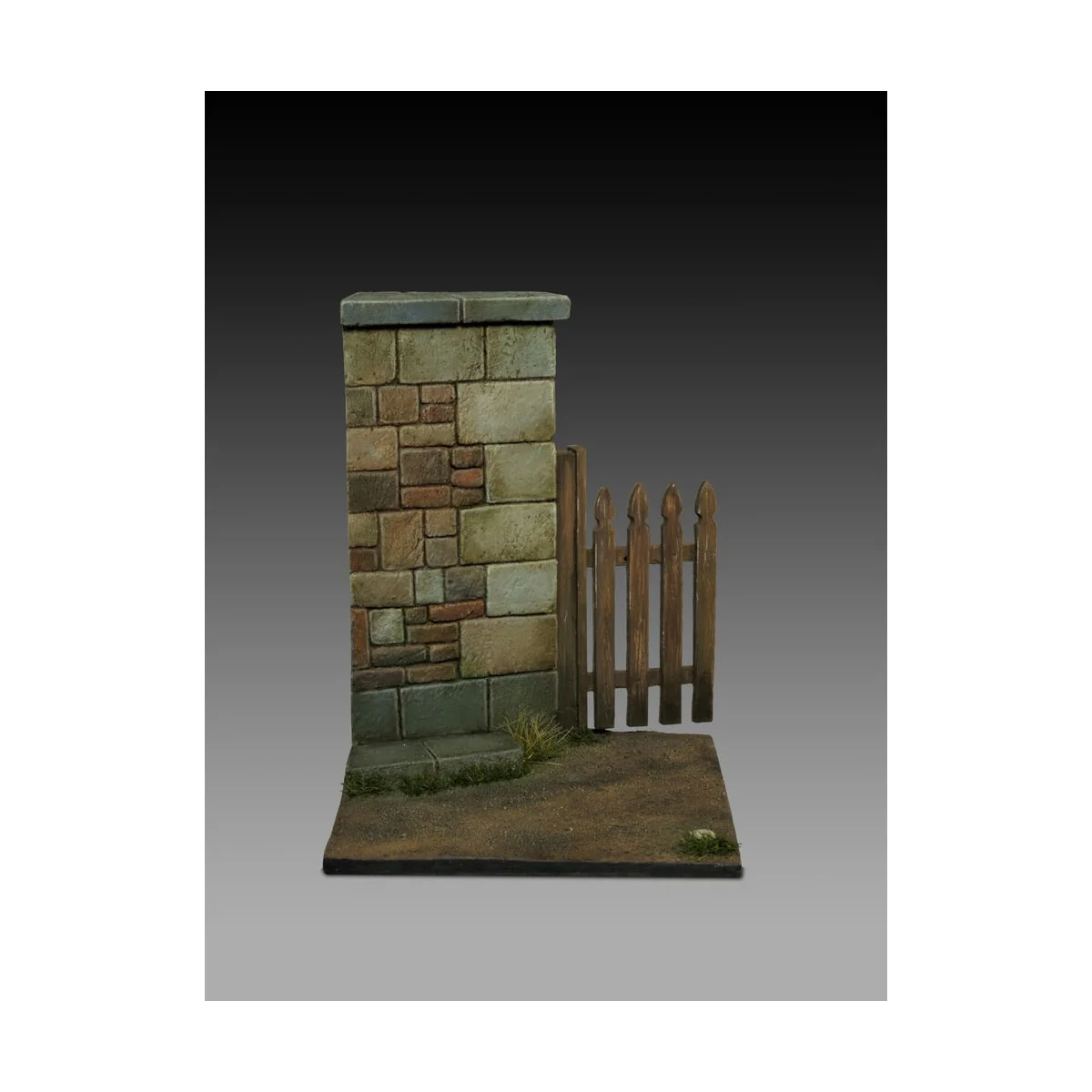 Base with wall and gate (cm 5x5) - Royal Model RM867
