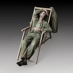 U.S. soldier who sleeps - WWII, 1/35 - Royal Model RM871