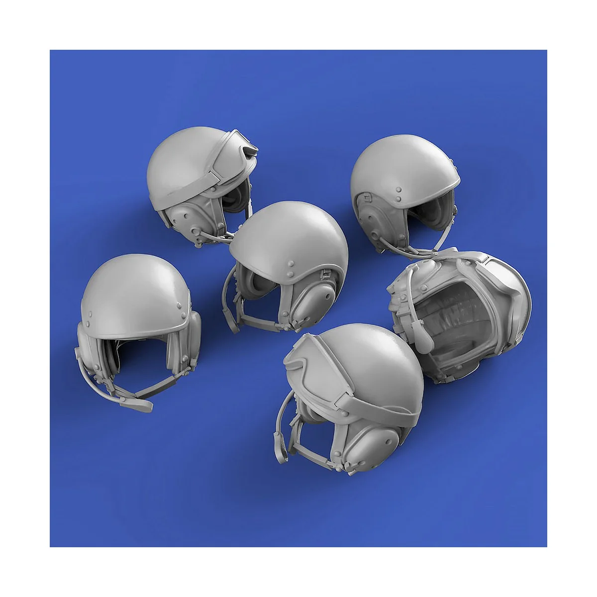 IDF CVC helmets set, 1/35 - Royal Model RM879