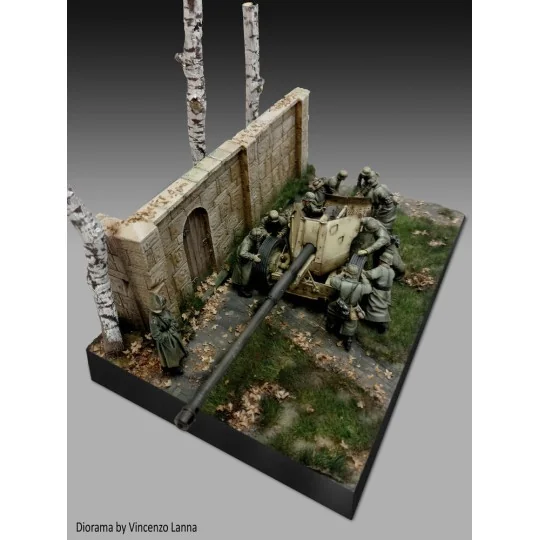 Wall section ruin, 1/35 - Royal Model RM883