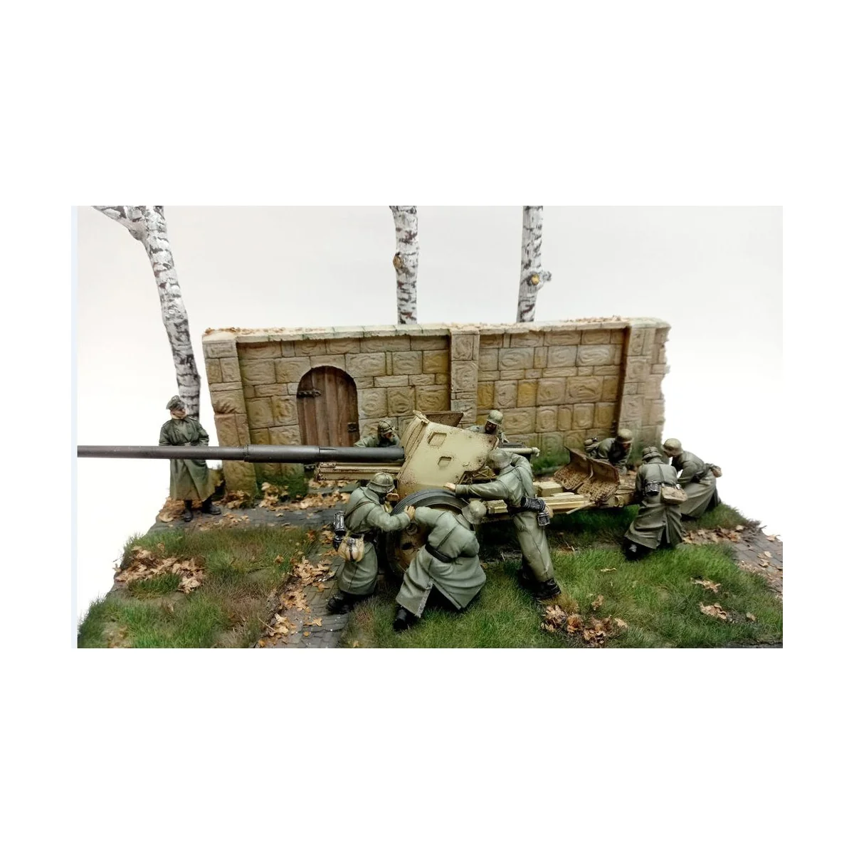 Wall section ruin, 1/35 - Royal Model RM883
