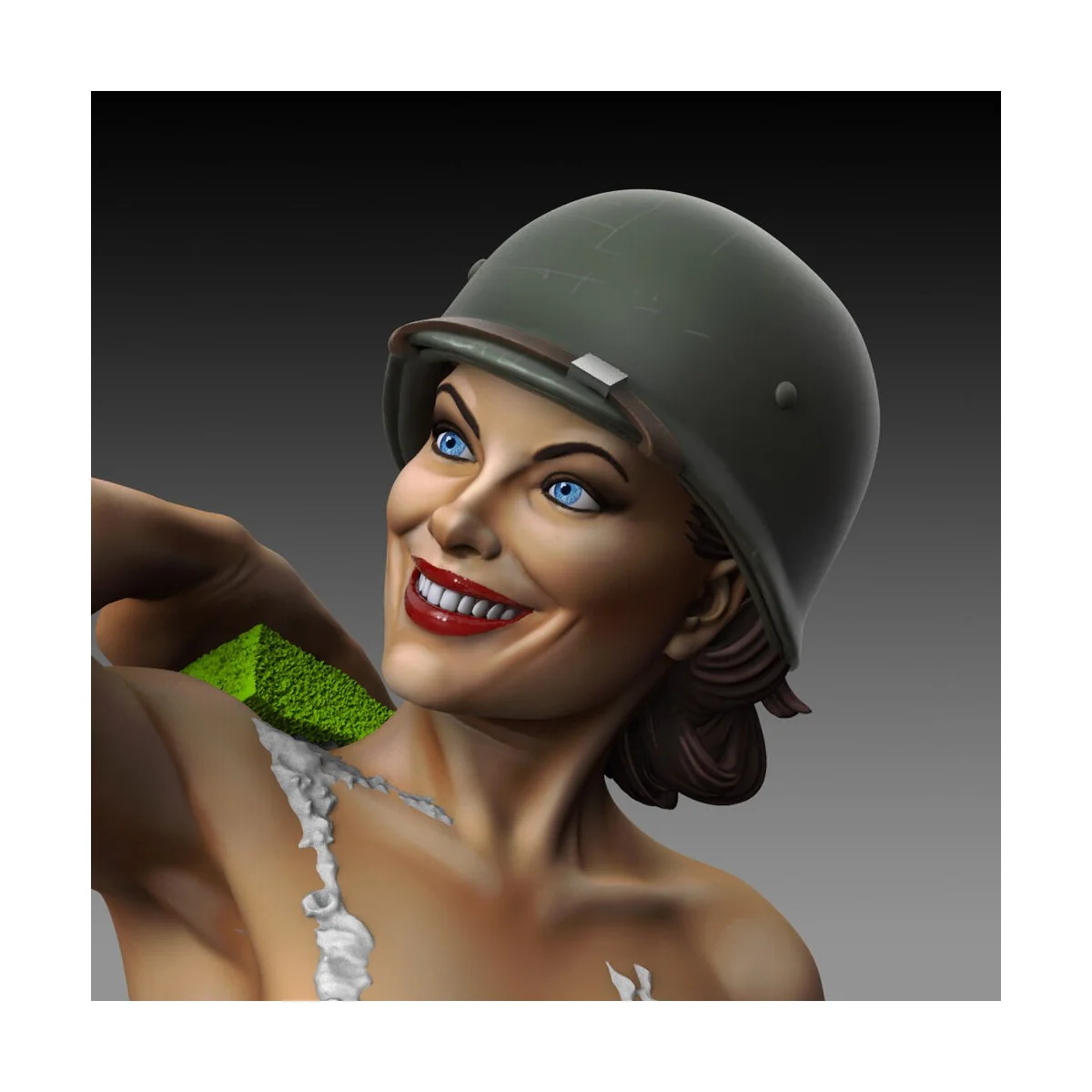 Girl taking a bath, 1/35 - Royal Model RM885