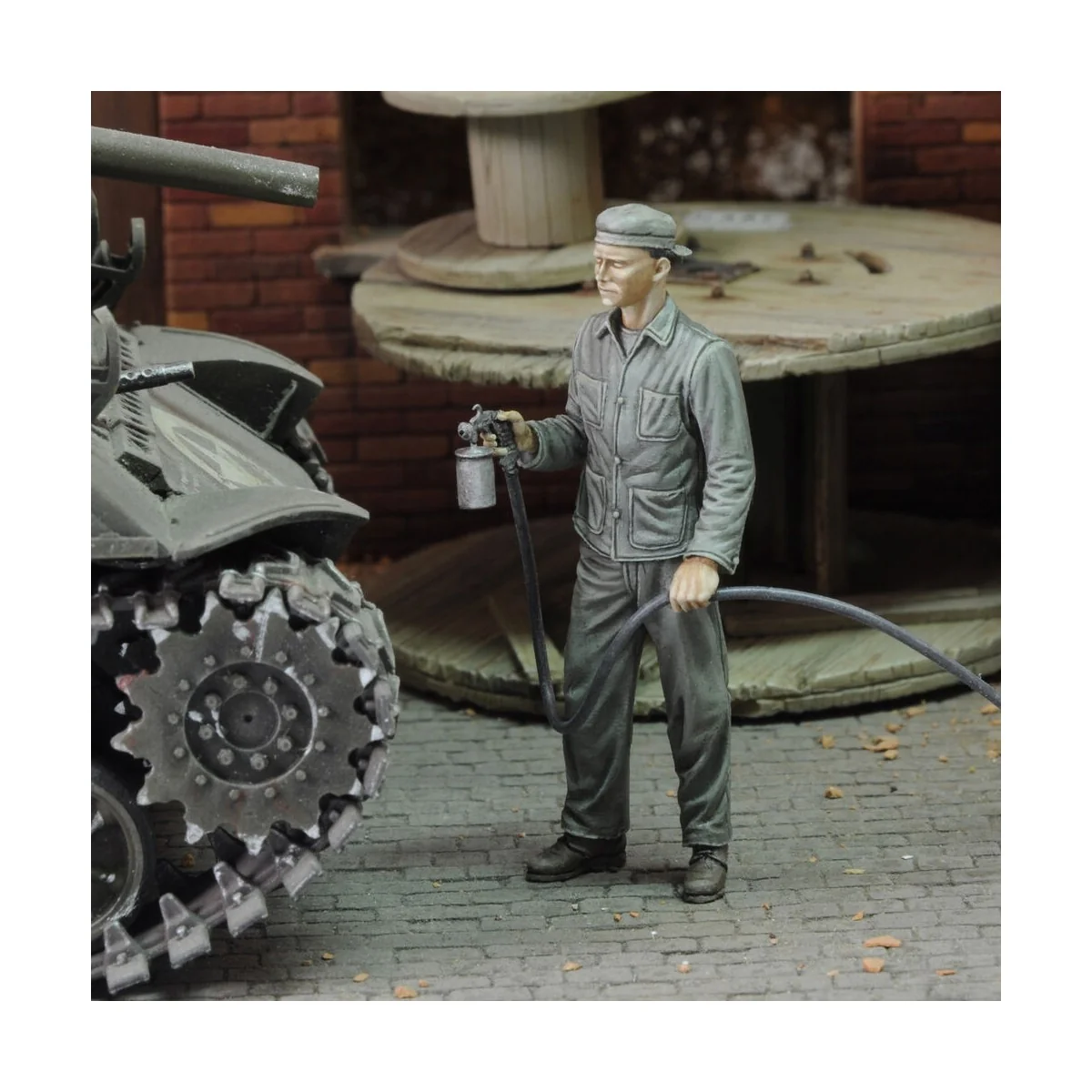 Soldier who paints - WWII, 1/72 - Royal Model RM888
