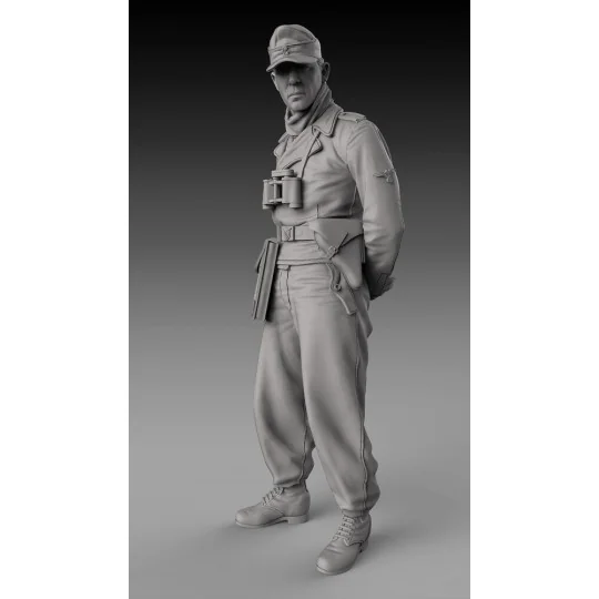 German tanker with arms backward - WWII, 1/72 - Royal Model RM895