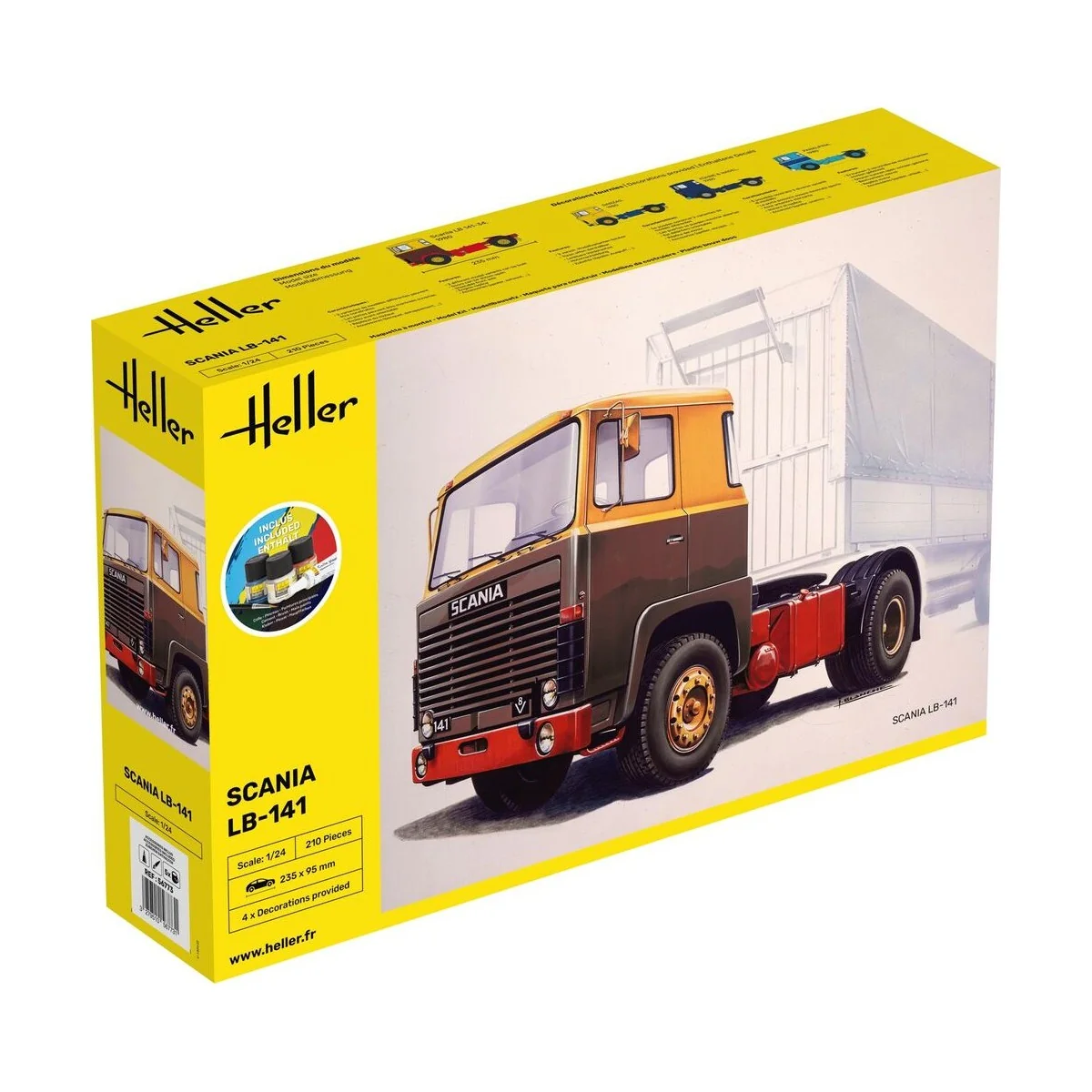 STARTER KIT Truck LB-141, 1/24 - Heller 56773