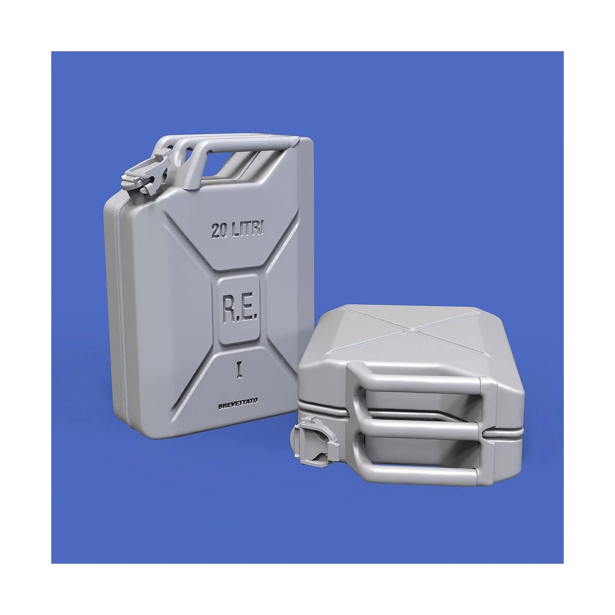 Italian jerrycans WWII, 1/35 - Royal Model RM899